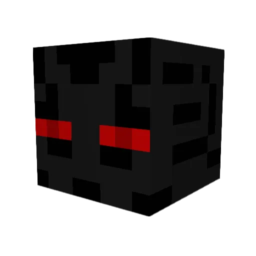 Ratchet855 Minecraft avatar head, 3D render