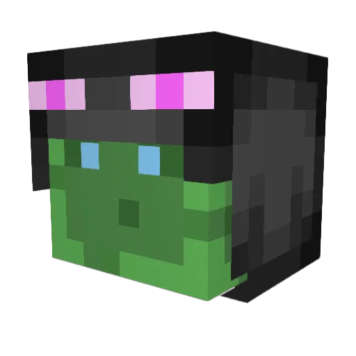 Ratclffe Minecraft avatar head, 3D render