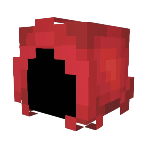 Ratibor Minecraft avatar head, 3D render
