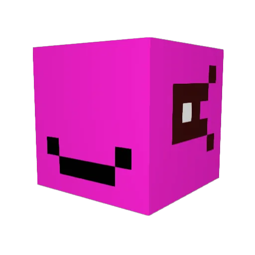 Rattanapat Minecraft avatar head, 3D render