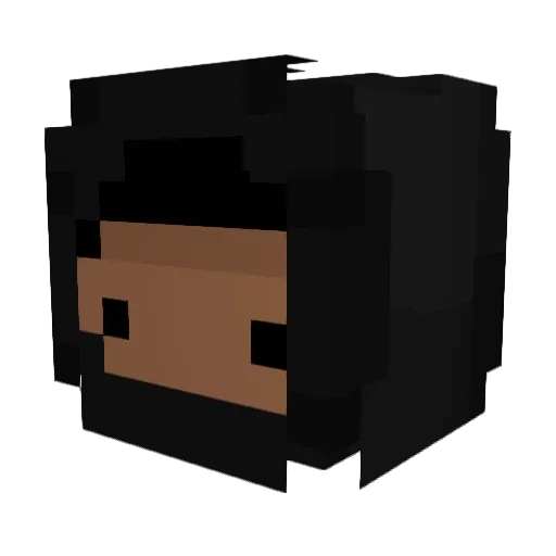 Rattenkoenig08 Minecraft avatar head, 3D render