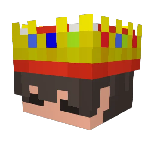 RaulJustVibing Minecraft avatar head, 3D render