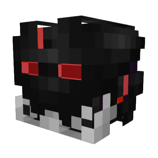 Raulgladiador Minecraft avatar head, 3D render