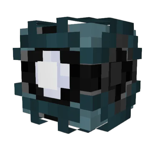 Rav12 Minecraft avatar head, 3D render