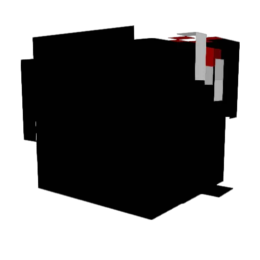 Rava007 Minecraft avatar head, 3D render