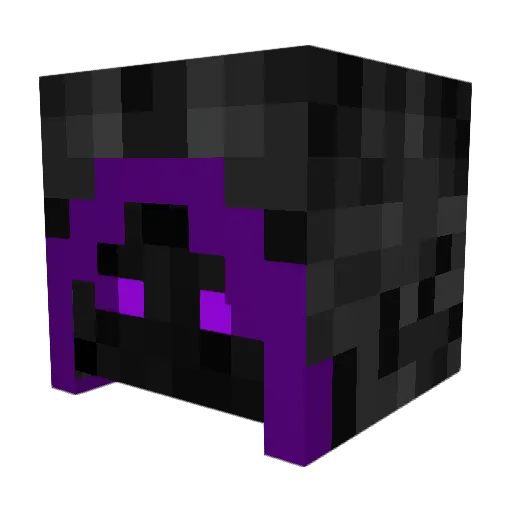 Raven1929 Minecraft avatar head, 3D render