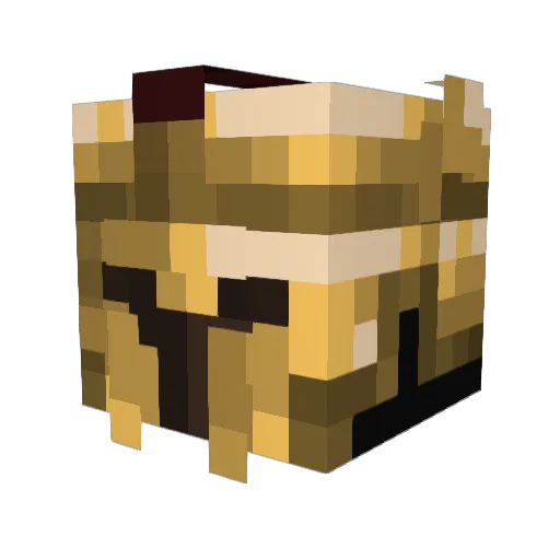 Raven1938 Minecraft avatar head, 3D render