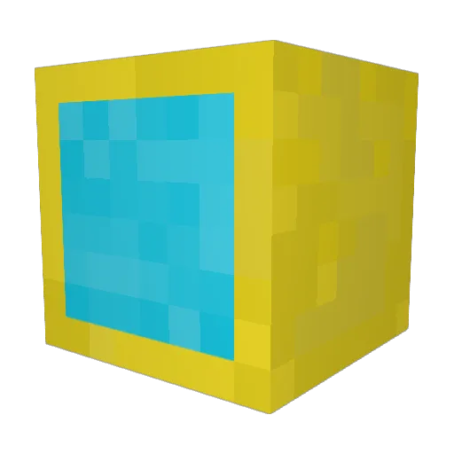 Raven2212 Minecraft avatar head, 3D render