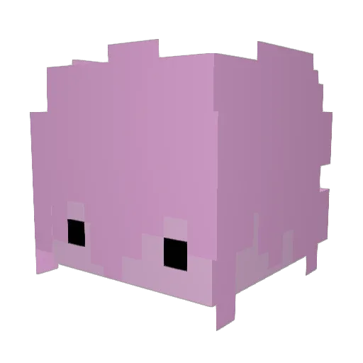 Raven_Croft Minecraft avatar head, 3D render