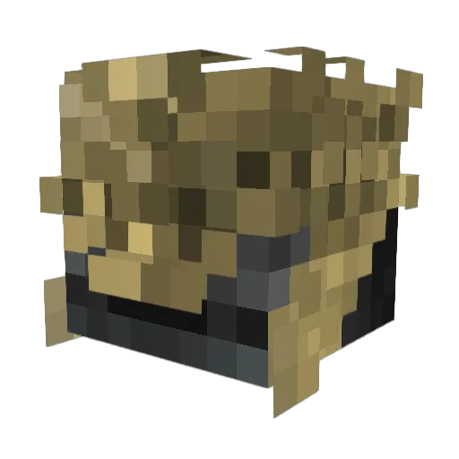 Raven_Crowel Minecraft avatar head, 3D render