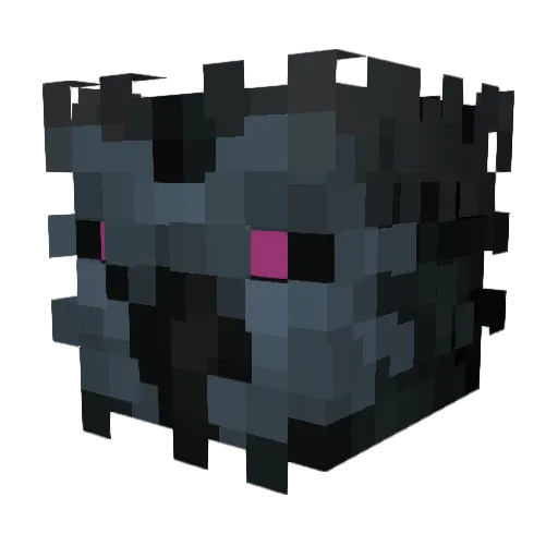 Raven_The_Local Minecraft avatar head, 3D render