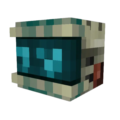 Raven_Thyme Minecraft avatar head, 3D render