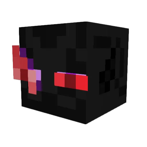 Ravenflame8989 Minecraft avatar head, 3D render