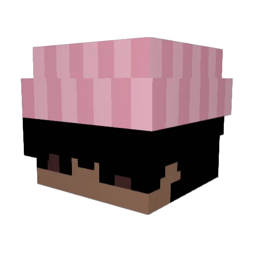 Ravennn99 Minecraft avatar head, 3D render