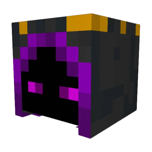 Ravensly Minecraft avatar head, 3D render