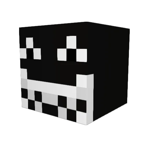 RaviBlaauw Minecraft avatar head, 3D render
