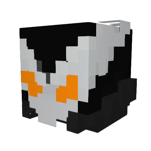 Ravio1235 Minecraft avatar head, 3D render