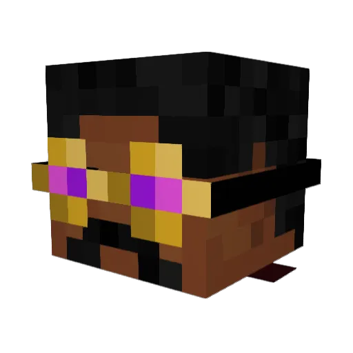 Ravio123 Minecraft avatar head, 3D render