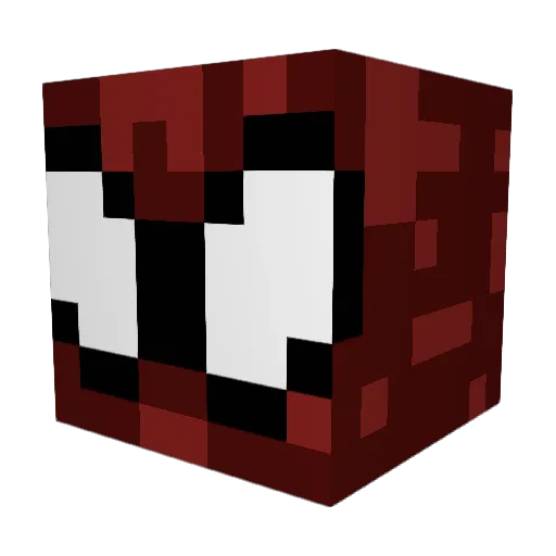 RavioIi Minecraft avatar head, 3D render