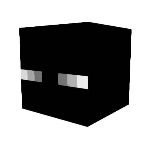 Ravis306 Minecraft avatar head, 3D render