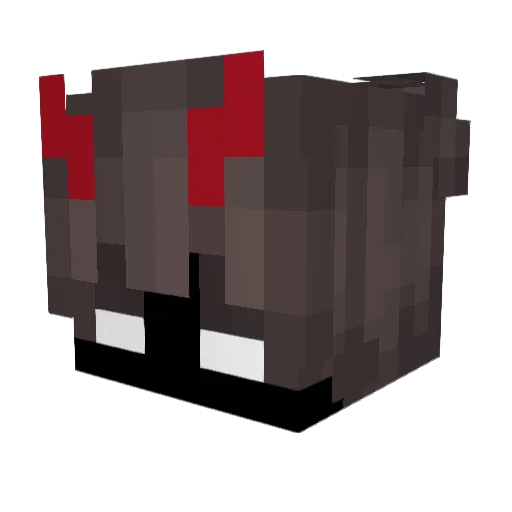 RavyRavy_ Minecraft avatar head, 3D render