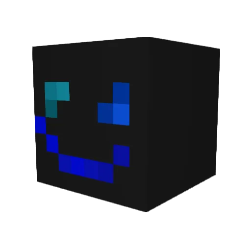 RawMeatEnjoyer Minecraft avatar head, 3D render
