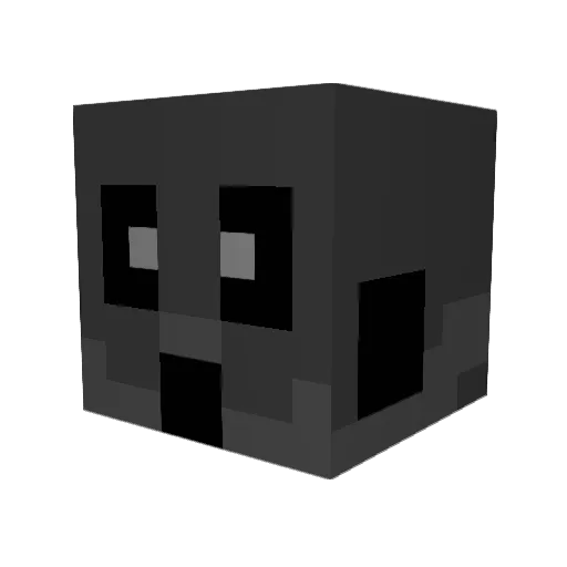 Rawnblade Minecraft avatar head, 3D render