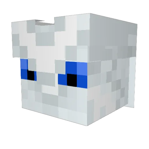 RawrDragon Minecraft avatar head, 3D render