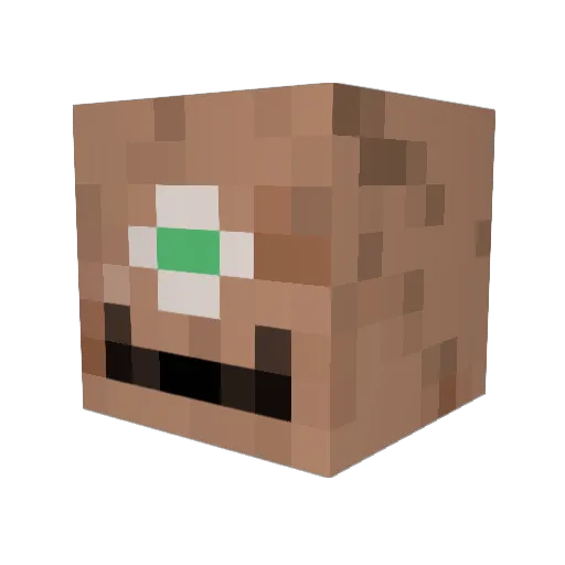 Rawr_Town Minecraft avatar head, 3D render