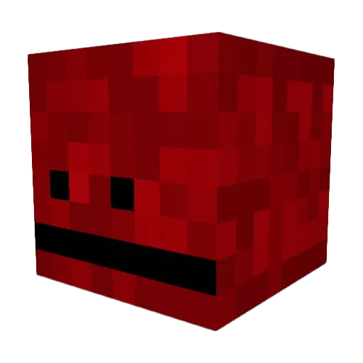 Rax0_ Minecraft avatar head, 3D render