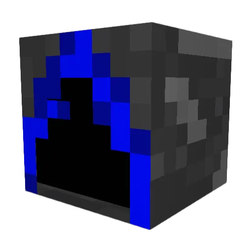 Raxini Minecraft avatar head, 3D render