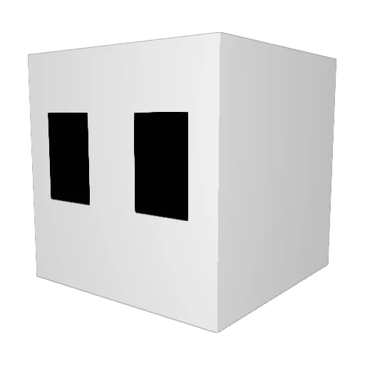 Raxo85 Minecraft avatar head, 3D render