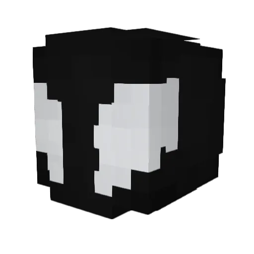 Raxor78 Minecraft avatar head, 3D render