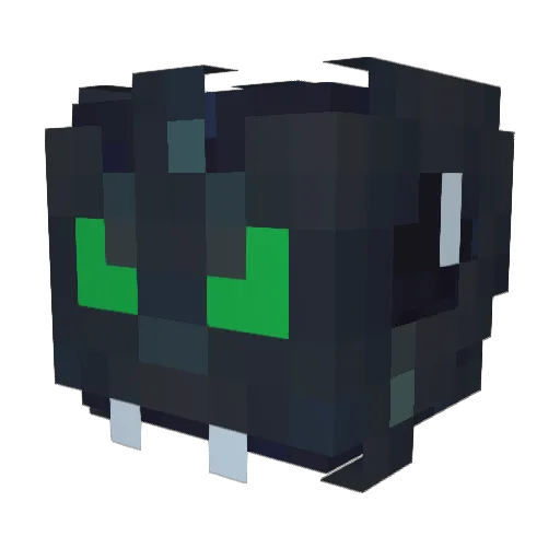 Raxzinator Minecraft avatar head, 3D render