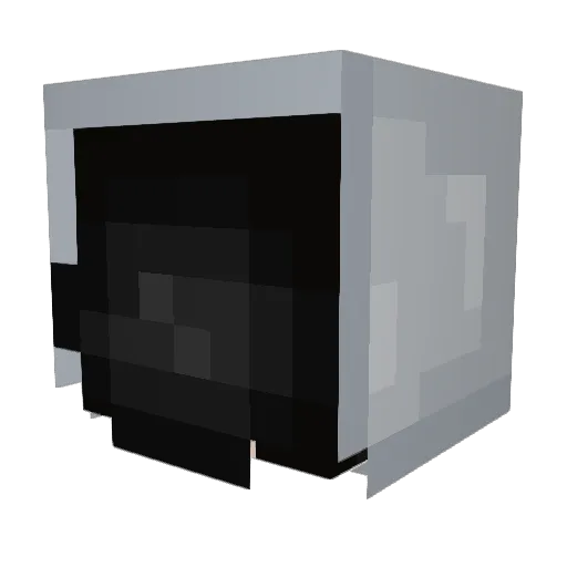 Ray819l Minecraft avatar head, 3D render