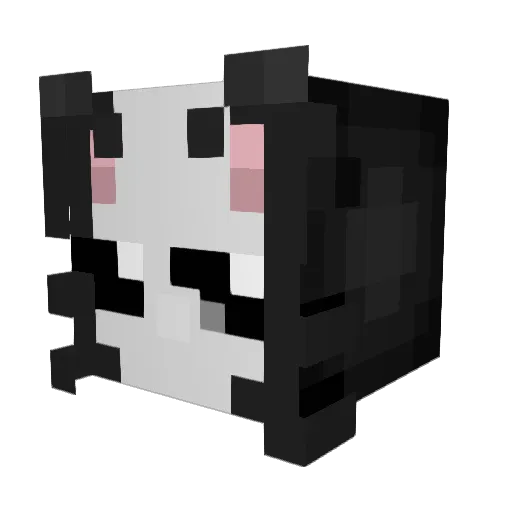 RayCarlos Minecraft avatar head, 3D render