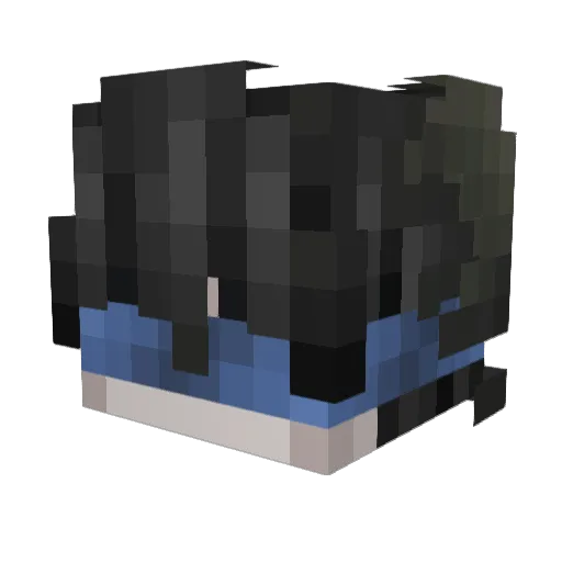 RayDion_ Minecraft avatar head, 3D render