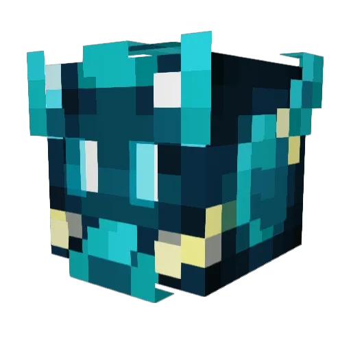 RayFantasia Minecraft avatar head, 3D render