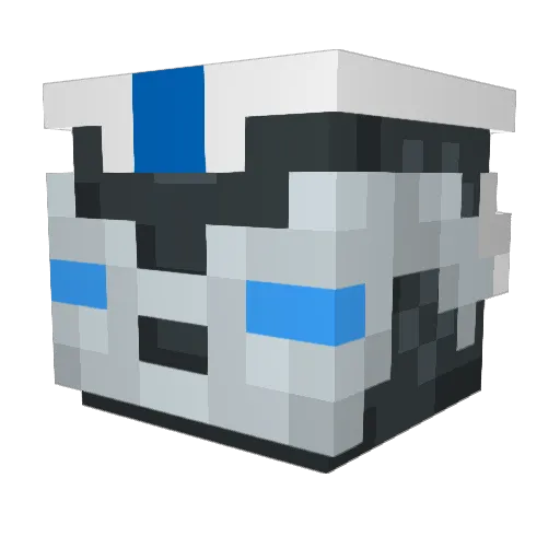 RayFlone Minecraft avatar head, 3D render