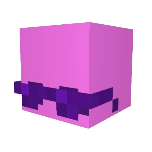 RayRay26 Minecraft avatar head, 3D render