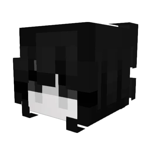 RayStars Minecraft avatar head, 3D render