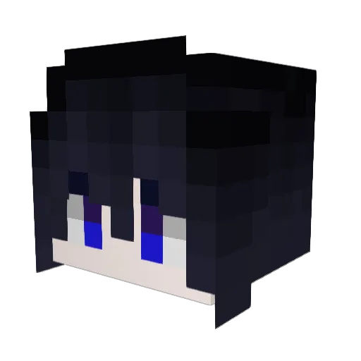 Ray_4696 Minecraft avatar head, 3D render