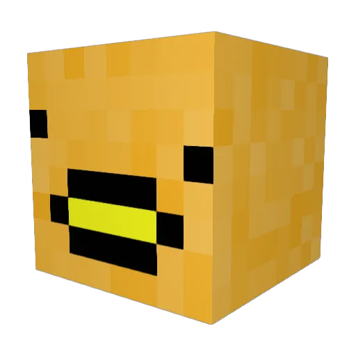 Ray_Mourn Minecraft avatar head, 3D render
