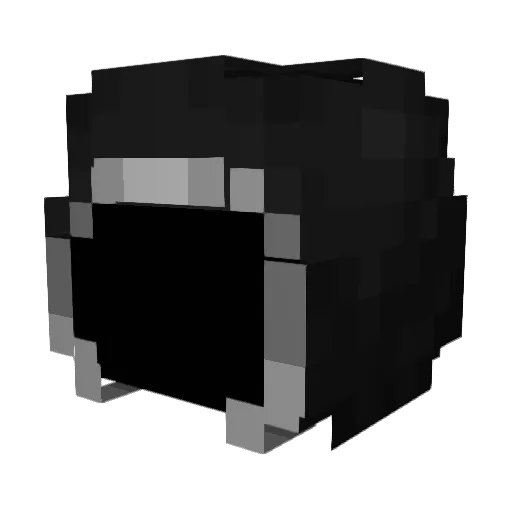 Ray_is_goofy Minecraft avatar head, 3D render