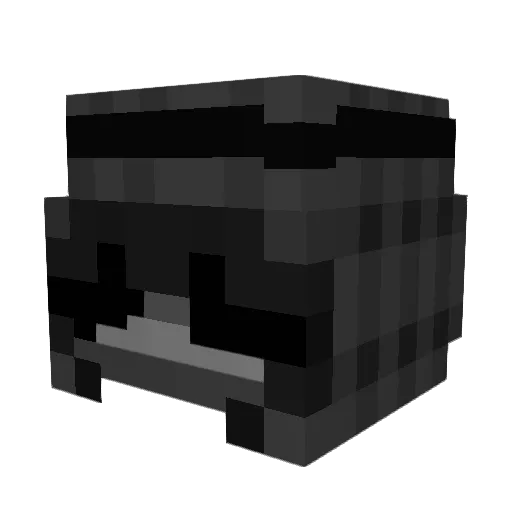 Rayan1582 Minecraft avatar head, 3D render