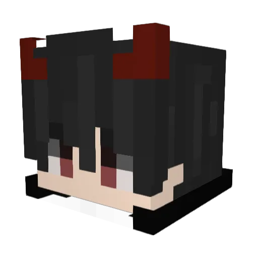 Rayane31 Minecraft avatar head, 3D render