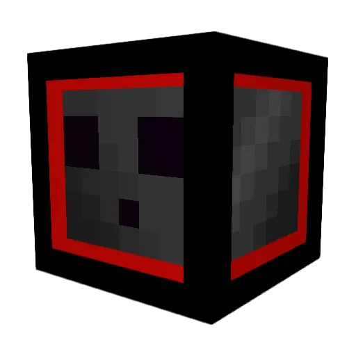 Raybagz Minecraft avatar head, 3D render