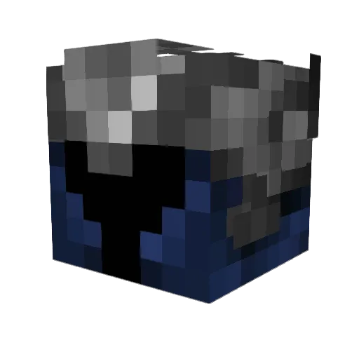 Raydane Minecraft avatar head, 3D render