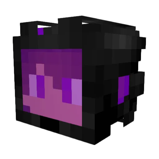 Rayinlie Minecraft avatar head, 3D render