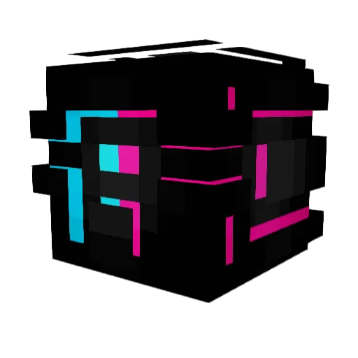 Raylun Minecraft avatar head, 3D render